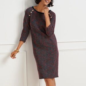 New Talbots Tweed Shift Dress